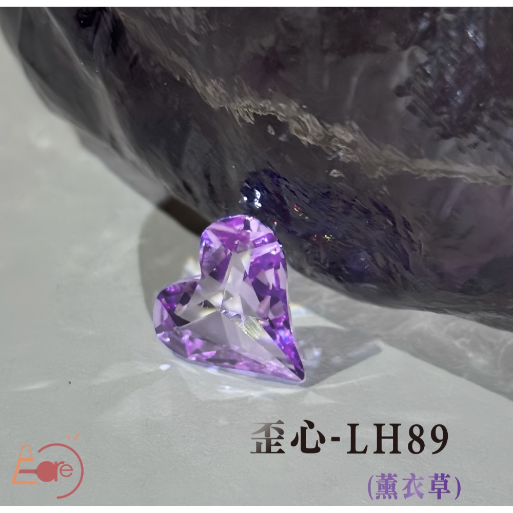 伊凱兒 [ 光之皓潔 ] 美甲貼鑽 尖底鑽 透底鑽 飾品  鑽石 玫瑰切 肥方 冰糖 歪心 耳釘-規格圖5