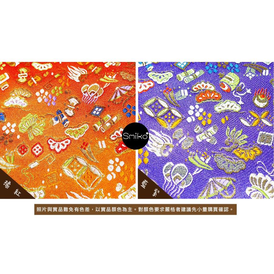 Smiko腸腸妞【5C8019】復古蝴蝶和風加厚刺繡錦緞布料 布料/寶寶/純棉/紗布/二重紗/嬰兒/口水巾-細節圖5