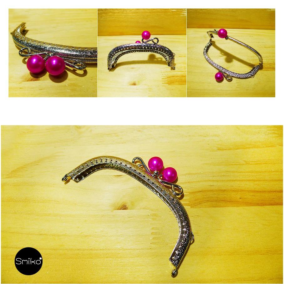 Smiko腸腸妞【5K8018】125mm大珍珠糖果可愛口金 包包/零錢包/DIY/手作-細節圖6