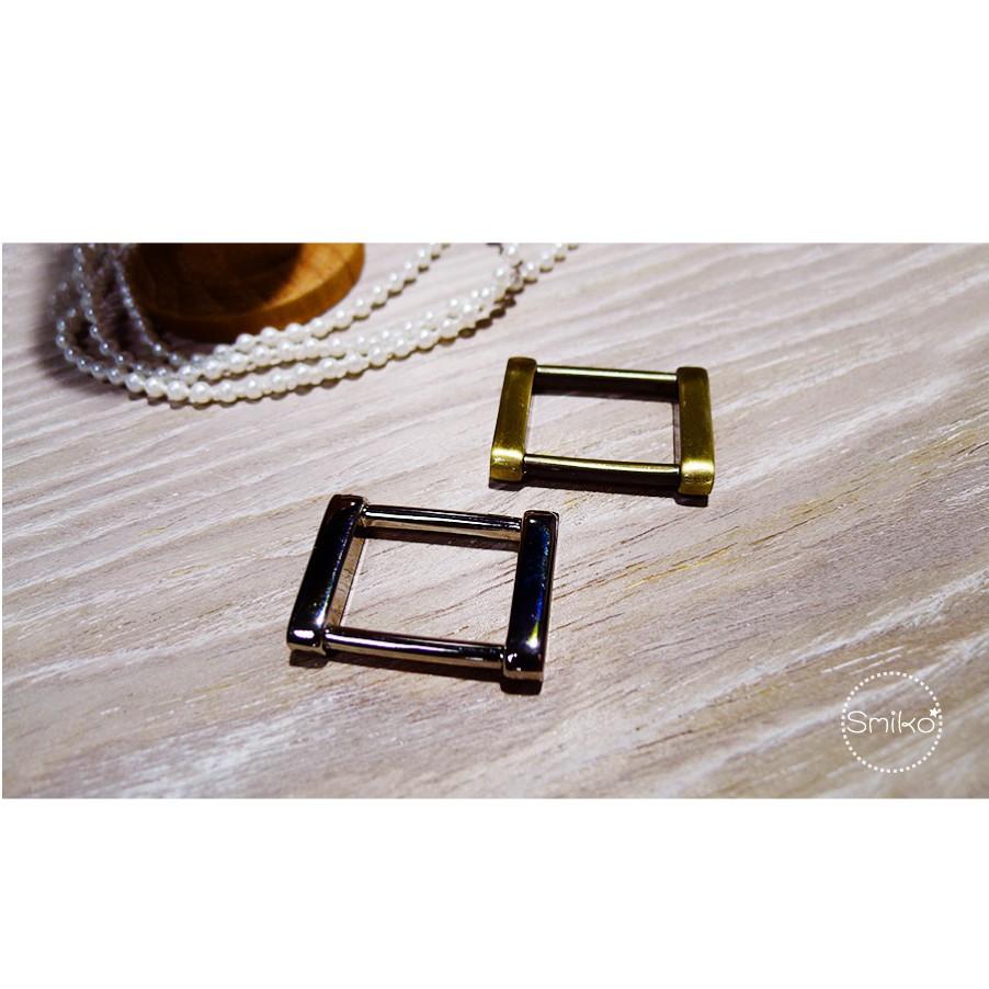 Smiko腸腸妞【5R9509】20mm內徑好品質金屬口字環 口字扣/連接扣/連結扣/背包/手作/DIY-細節圖3