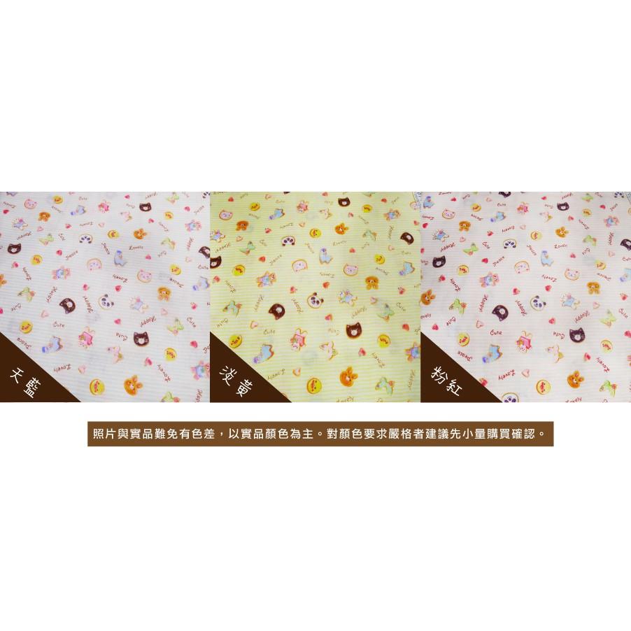 Smiko腸腸妞【6C8394】(日本製)蠟筆手繪動物餅乾二重紗 日本布 布料/寶寶/純棉/紗布/二重紗/嬰兒/口水巾-細節圖4