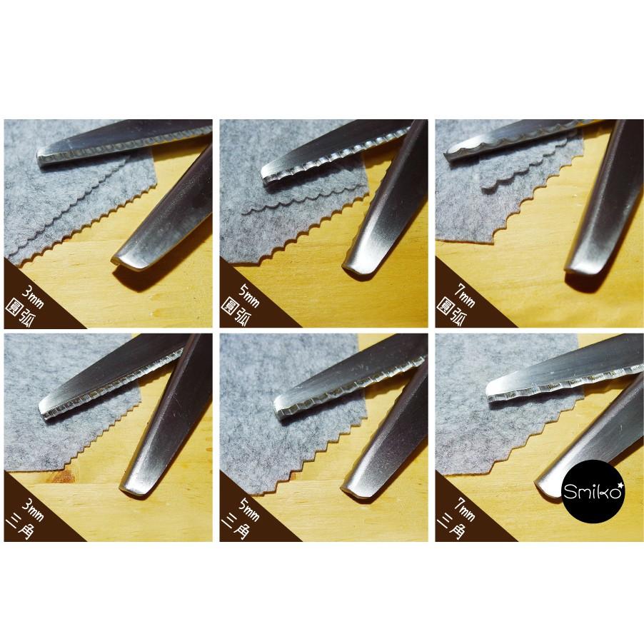 Smiko腸腸妞【5T8324】鋸齒花邊布樣造型剪刀 裁剪/裁切-細節圖4