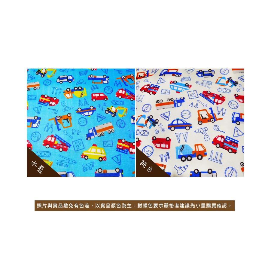 Smiko腸腸妞【6C9221】(日本製)男孩專屬工程車號誌柔軟純棉二重紗 限量/紗布/棉布/手作/DIY/裁縫/縫紉-細節圖4