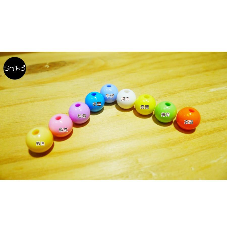 Smiko腸腸妞【5K7301】10mm圓形//孔2.5mm平滑無毛邊串珠材料 珠珠/手環/手鍊-細節圖4