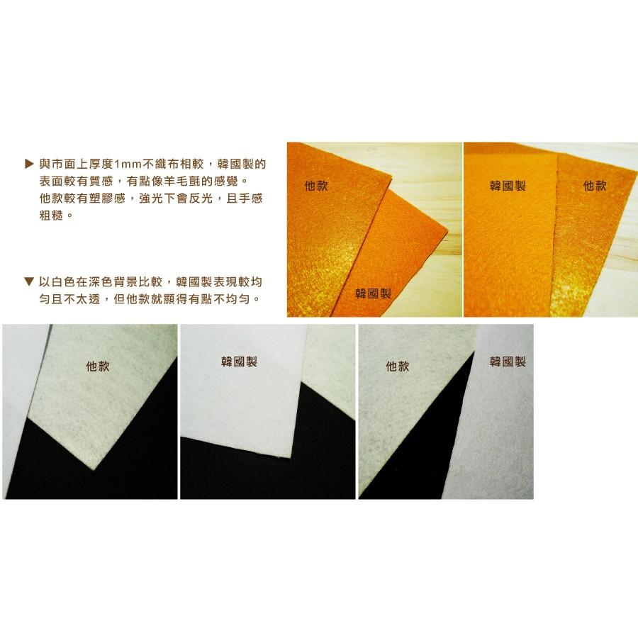 Smiko腸腸妞【3C3401】(韓國製)1.2mm厚硬挺不織布 幼兒園教材/手作/美勞/羊毛氈/材料包/手工藝-細節圖4
