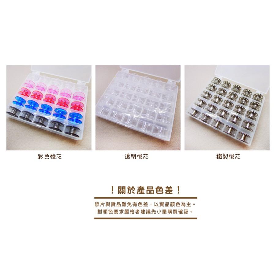 Smiko腸腸妞【5T7388】25個梭芯+25格縫紉機梭芯收納盒 蕾絲/窗簾/紗布/DIY/門簾/桌巾-細節圖3