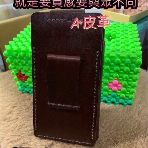 iPhone 17pro手機皮套-真皮手機套-iPhone 16pro皮套-手工皮套-iphone 17pro手機腰包-細節圖5