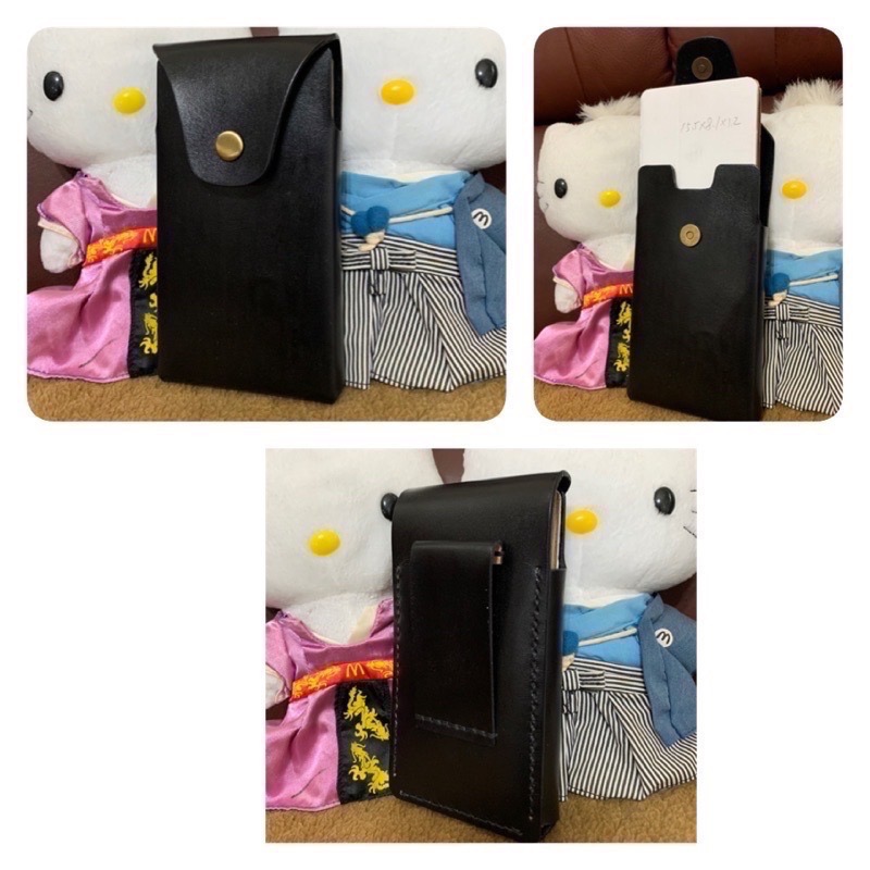iPhone 17pro手機皮套-真皮手機套-iPhone 16pro皮套-手工皮套-iphone 17pro手機腰包-細節圖6