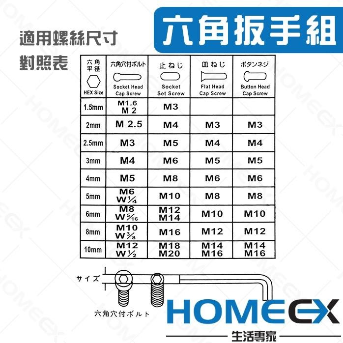 公制球型六角扳手組 9支組  CR-V鉻釩鋼 球頭六角板手 內六角扳手 Allen key 扳手組 L型內六角扳手-細節圖4