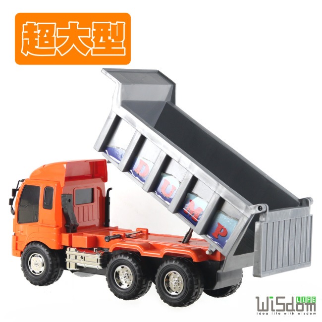 【Wisdom Life】WISDOM 仿真磨輪動力車系列-超大砂石車 台灣商品檢驗合格-細節圖3