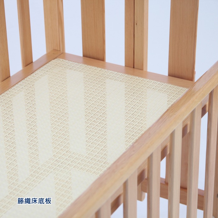 【Wisdom Life】MIT台灣製造 實木製收折嬰兒中床(折合床)，可加購棉質床墊-細節圖5