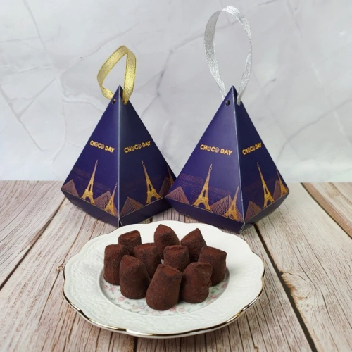 法國CHOCODAY頂級松露巧克力鑽石禮盒-莓果派