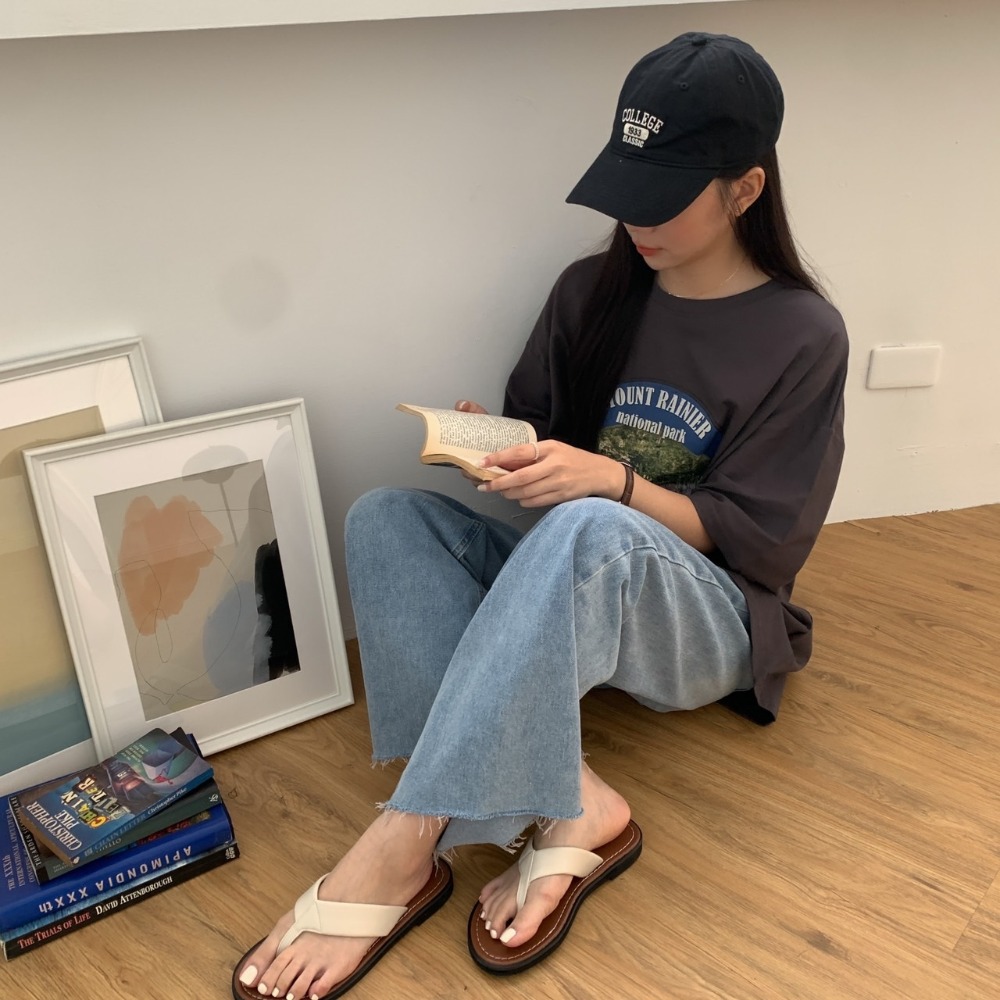 Beforesunrise-ins風景大Tee(男女皆可)(3Colors)-細節圖7