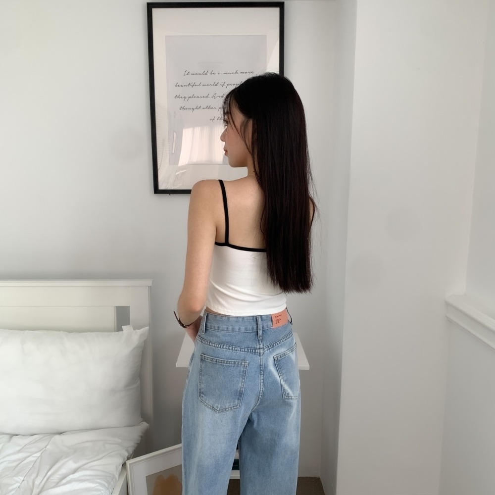 Beforesunrise-愛心淺色牛仔褲-細節圖3