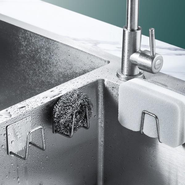 無痕壁貼不鏽鋼海綿架 SIN9207-細節圖6