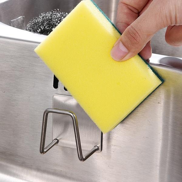 無痕壁貼不鏽鋼海綿架 SIN9207-細節圖8