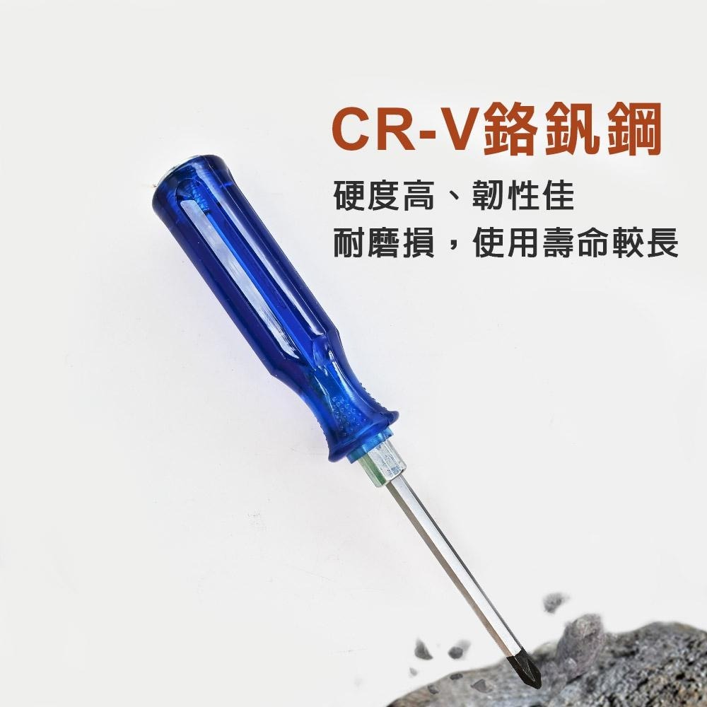 【台灣現貨】貫通起子 十字 一字 6mm柄 8mm柄 可敲擊 敲打 打擊 穿心螺絲-細節圖7