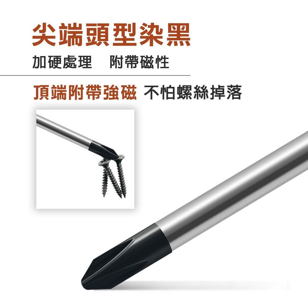 【台灣現貨】貫通起子 十字 一字 6mm柄 8mm柄 可敲擊 敲打 打擊 穿心螺絲-細節圖8