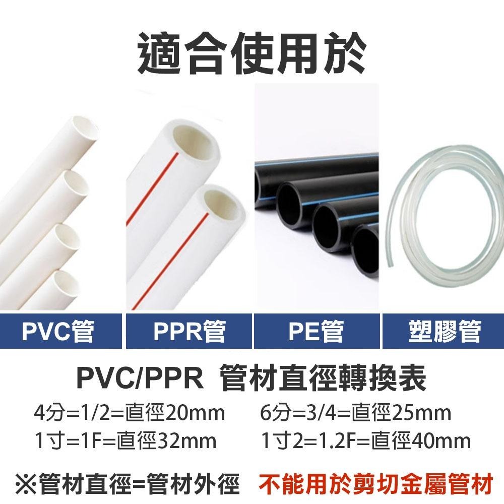 【台灣現貨】黑金鋼管材剪刀 剪管工具 軟管剪刀 割管器 管子割刀 PVC管子 PPR管 快剪 水管剪 線管切管器-細節圖2
