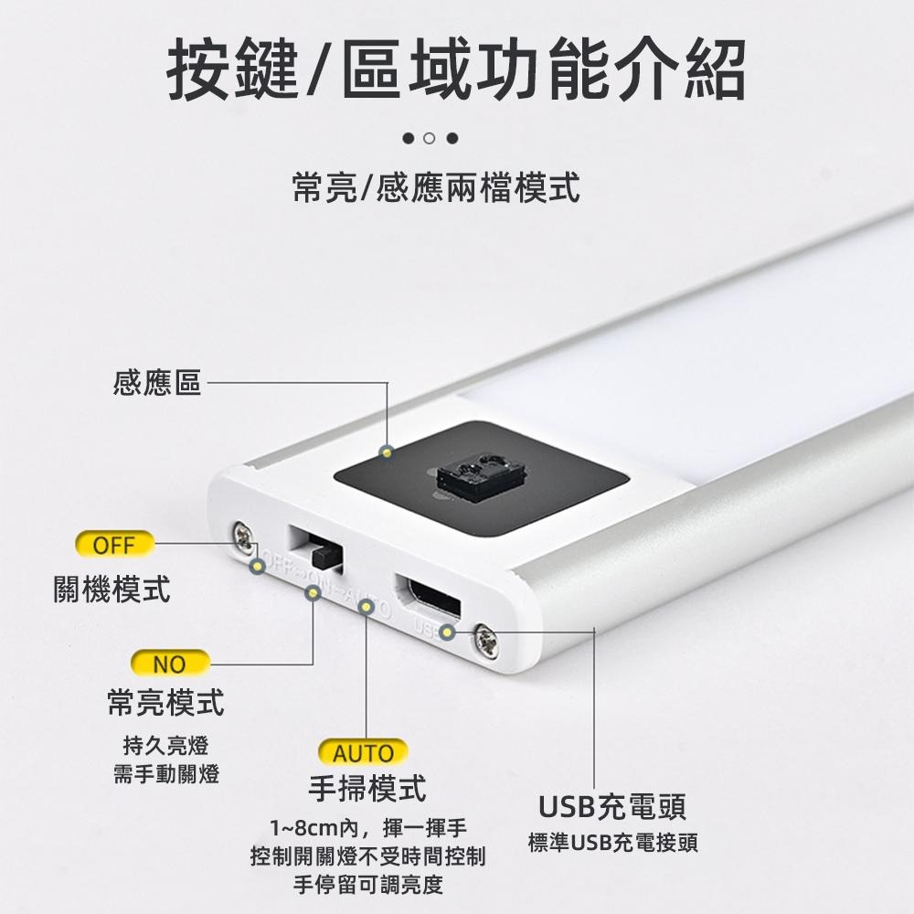 【XINGMU興沐】LED護眼燈 旋轉底座檯燈 插電式手掃感應燈 學習專用書桌吸頂閱讀燈高亮學生書桌壁燈 三色變光-細節圖9