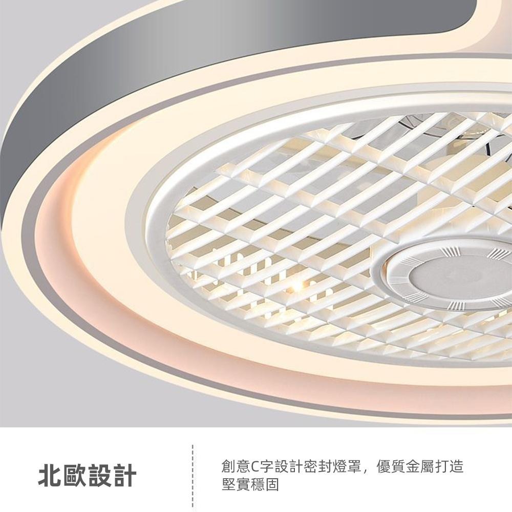 【XINGMU 興沐】超薄新款吸頂扇 智能節能風扇 隱形吊扇 LED電風扇 北歐二合一冷氣扇 臥室循環扇 搭配空調更清涼-細節圖8