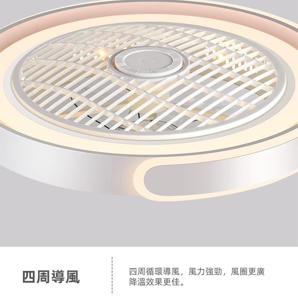 【XINGMU 興沐】超薄新款吸頂扇 智能節能風扇 隱形吊扇 LED電風扇 北歐二合一冷氣扇 臥室循環扇 搭配空調更清涼-細節圖9