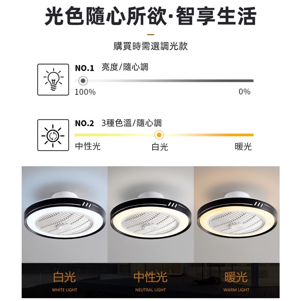 【XINGMU 興沐】110V隱形冷暖風扇燈 led兩用電風扇 智能加熱循環扇 手機APP風扇 臥室吸頂風扇 靜音吊扇燈-細節圖8