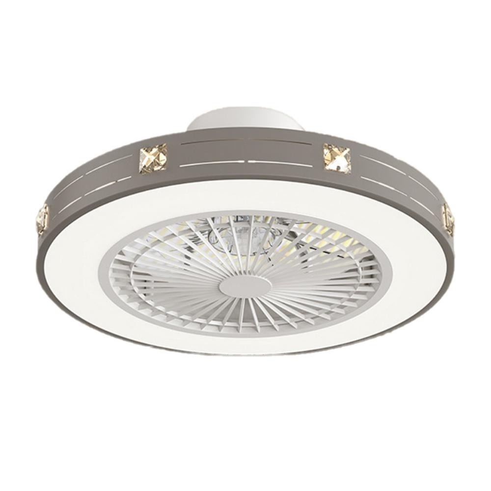 【XINGMU 興沐】60公分超薄隱形吊扇燈 手機智能APP風扇燈 臥室吸頂照明燈扇 可定時 大風力高亮度 快速出貨-細節圖2