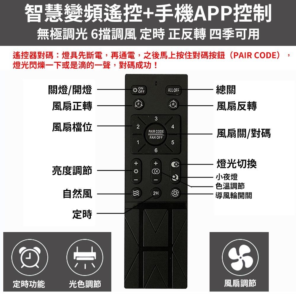 50公分 52公分 58公分 60公分各類風扇燈吸頂燈吊扇燈LED光源 遙控器 控制器 藍芽喇叭 各種配件耗材-細節圖3