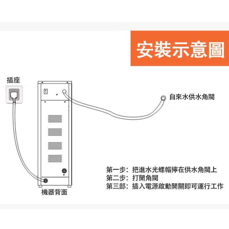【台灣公司貨】全自動電熱開水機 50L不鏽鋼速熱開飲機 商用步進式熱水機飲水機 保固一年 土城可自取可開發票-細節圖5