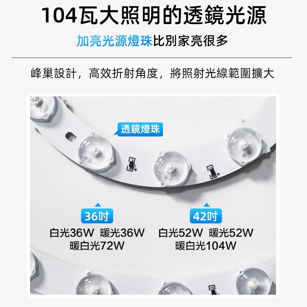 【XINGMU 興沐】52吋48吋42吋星空隱形吊扇燈 現代輕奢餐廳客廳隱形吊扇 臥室超薄智能風扇 LED變頻風扇燈電扇-細節圖6