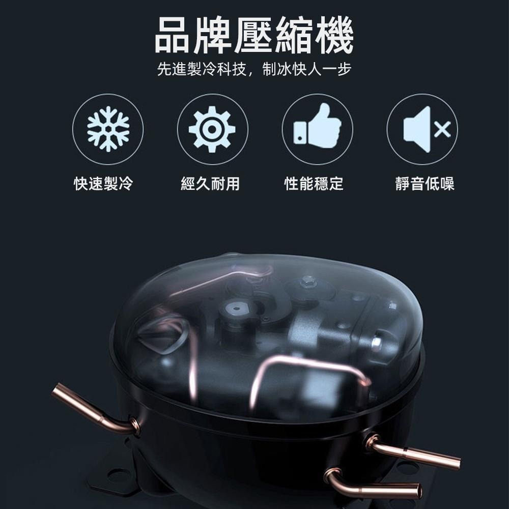 【東日家電】110V台式製冰機 三合一碎冰機飲水機 全自動製冰機 液晶顯示快速出冰ZB-10E-細節圖6