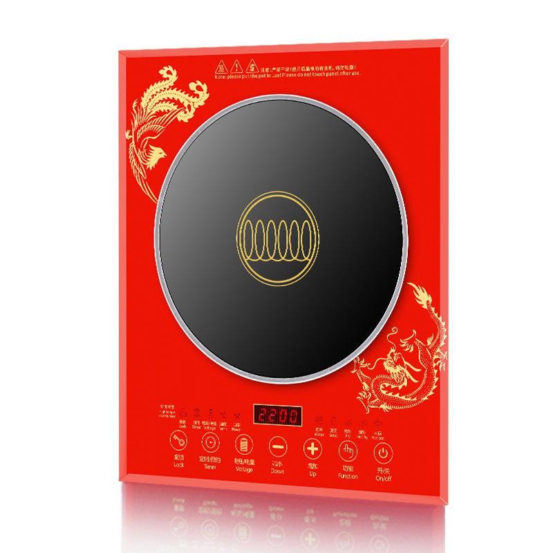 【Juyoo聚優】電磁爐【10倍蝦幣回饋】家用臺式電磁爐 電陶爐 2200W高功率電磁爐 炒菜爐 家用電磁爐-細節圖2