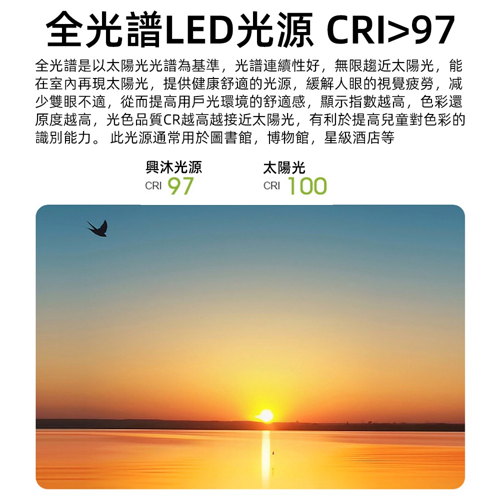 【興沐燈飾】現貨🔥 led吸頂燈 客廳大燈現代簡約餐廳燈 臥室燈 全光譜護眼燈 三色無極調光 送遙控器-細節圖7