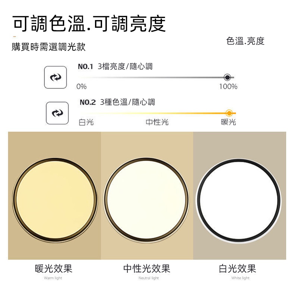 【興沐燈飾】全光譜簡約led吸頂燈 臥室現代主臥房間燈飾 北歐客廳燈溫馨燈具 隱形大氣智慧吸頂燈 護眼書房燈-細節圖7