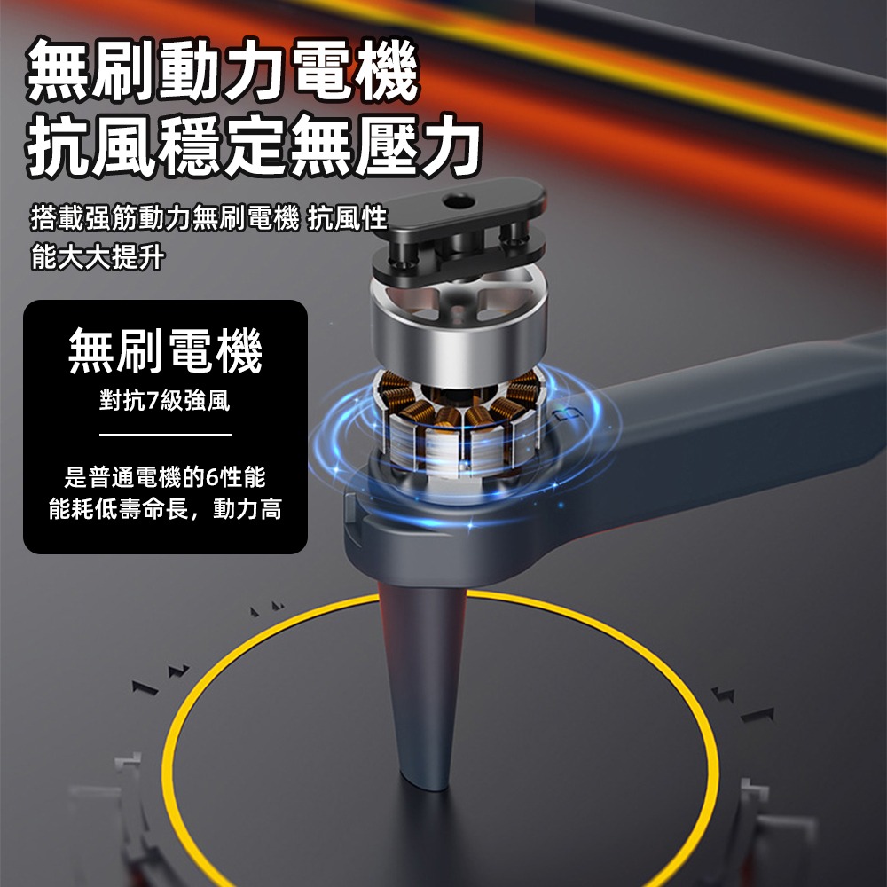 現貨一日達 空拍機 無刷光流無人機 高清航拍機避障航拍器 四軸飛行器 遙控飛機 A9 PRO 免註冊 台灣保固-細節圖4