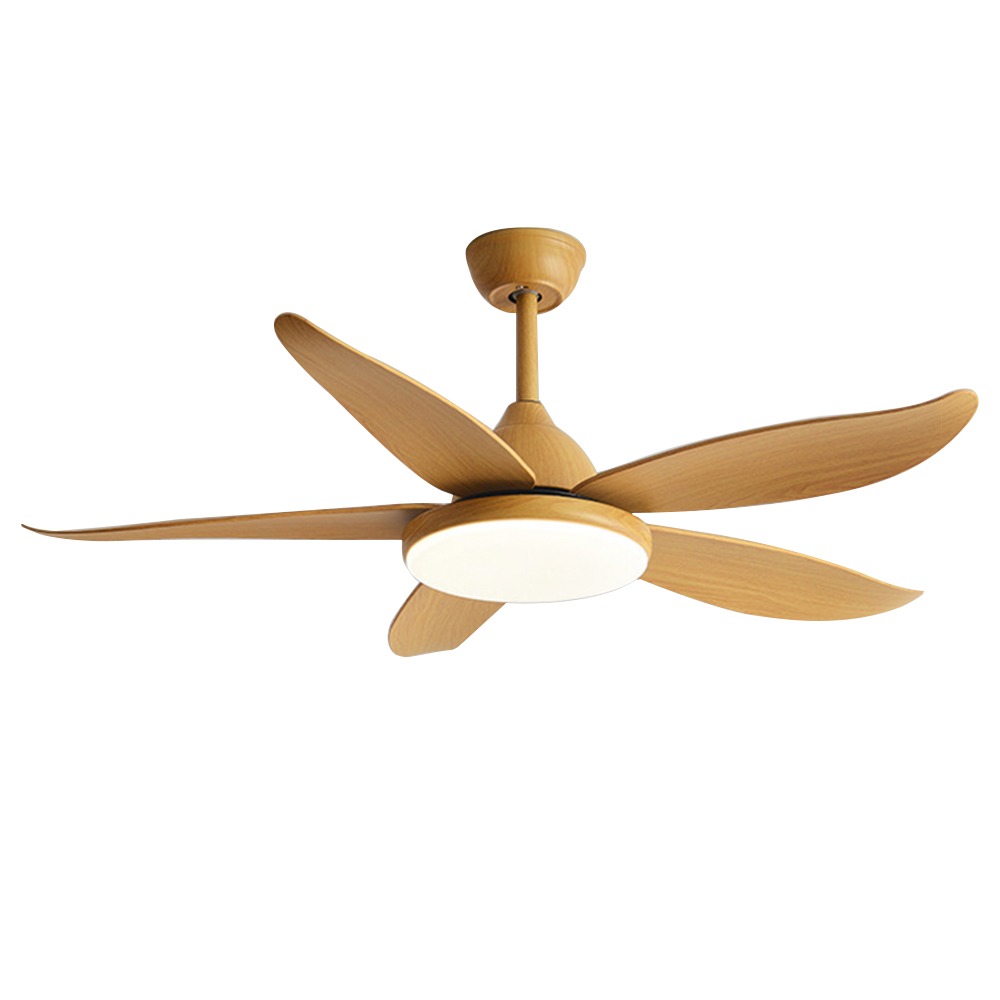 吊扇燈 風扇燈 北歐餐廳家用吊燈 客廳吊扇風扇 書房大風力帶電風扇吊燈 48吋/42吋傳統遙控吊扇燈-細節圖2