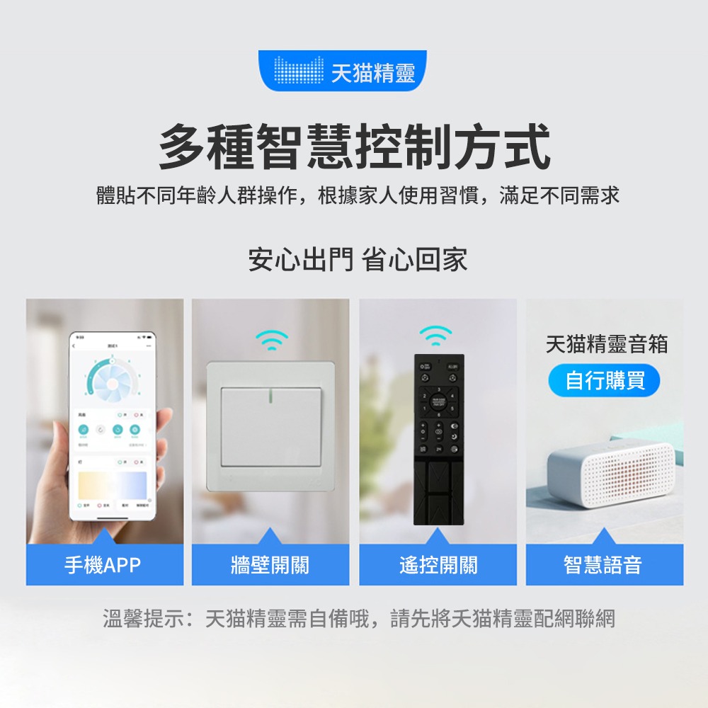 【XINGMU 興沐】風扇燈 led燈吊扇燈 現代簡約超薄壁掛風扇 家用臥室吸頂風扇燈 靜音風扇吊燈 臺灣現貨-細節圖6