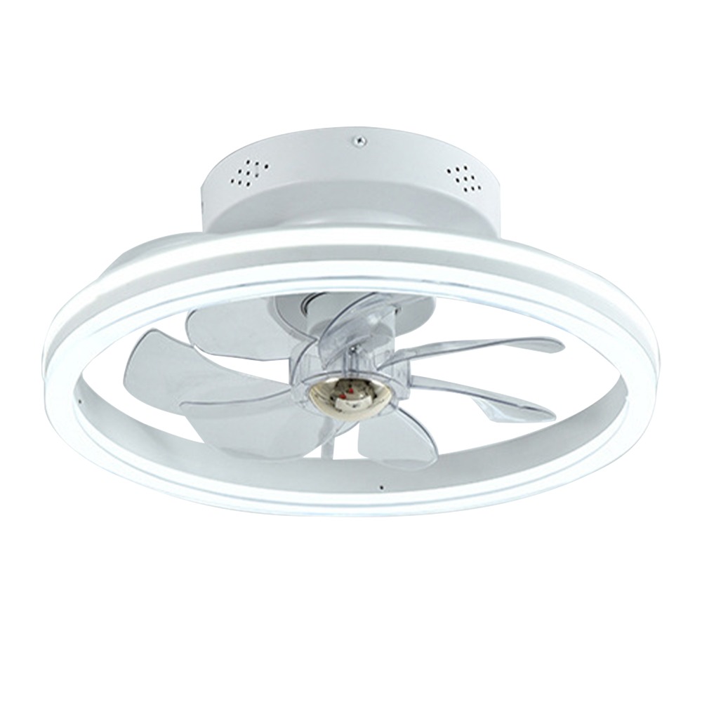 【XINGMU 興沐】臺灣現貨搖頭吸頂風扇燈 隱形吊扇燈 客廳餐廳臥室燈 省電靜音電扇燈 大風力燈扇-細節圖3