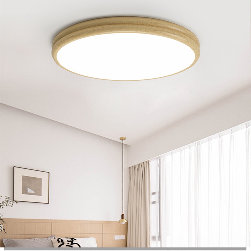 【XINGMU 興沐】新款現貨吸頂燈 北歐創意個性超薄主臥室燈 現代簡約家用房間led臥室燈 圓形吸頂燈-規格圖8