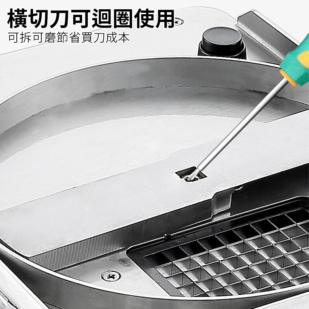 【興沐】切菜機 切丁機 切片機 切絲機 切菜器（20分鐘切百斤+配五個切丁刀網+切片網+切絲網）隔日到貨-細節圖9