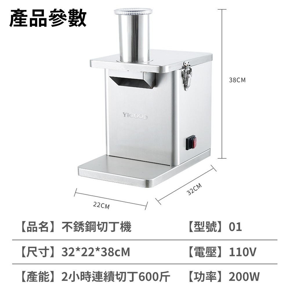 【興沐】切菜機 切丁機 切片機 切絲機 切菜器（20分鐘切百斤+配五個切丁刀網+切片網+切絲網）隔日到貨-細節圖11