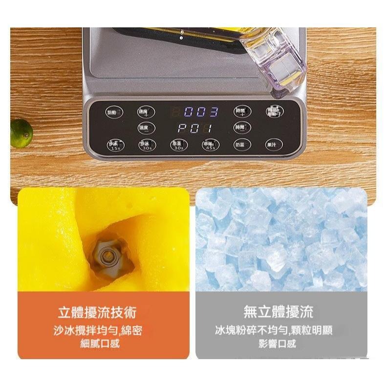 【東日家電】沙冰機 萃茶機 碎冰機 冰沙機 榨汁破壁機 隔音帶罩靜音 商用110V奶茶店專用-細節圖8