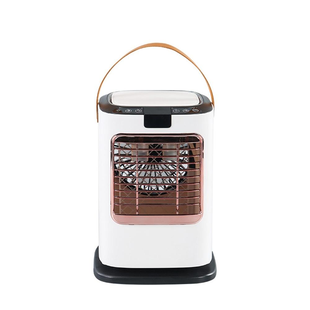 【東日家電】冷風機 製冷噴霧風扇 桌面搖頭電風扇 學生宿舍辦公室桌面小風扇 靜音加濕冰爽噴霧空調扇 輕音大風力-細節圖2