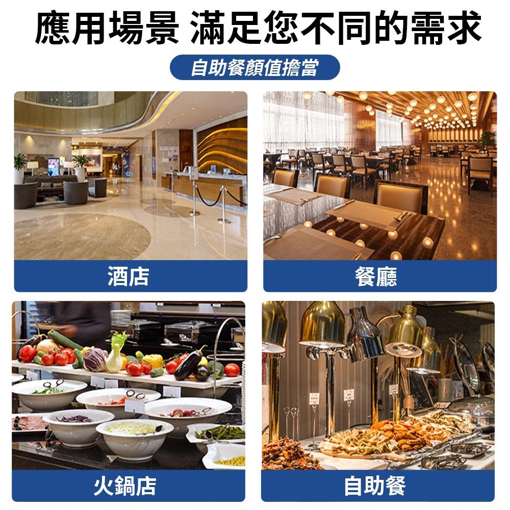 【東日家電】不銹鋼自助餐爐 酒店餐廳摺疊保溫爐 商用方形布菲爐 可酒精加熱餐爐 三格兩格單格飯菜爐-細節圖5