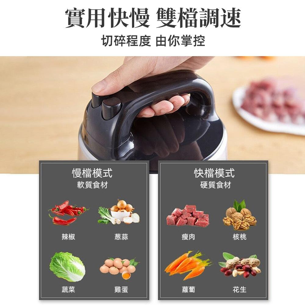 【東日電器】絞肉機 電動絞肉機 廚房商用料理機蒜蓉機攪碎機 6L大容量快刀碎肉機 不鏽鋼攪拌機攪拌器 110v切肉機-細節圖4