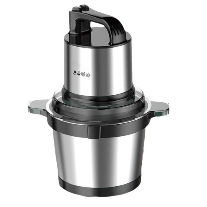 【東日家電】家用電動絞肉機 4L大容量 廚房料理機 自動碎肉切菜機 多功能絞菜機 食材粉碎機 輔食機調理機-細節圖2