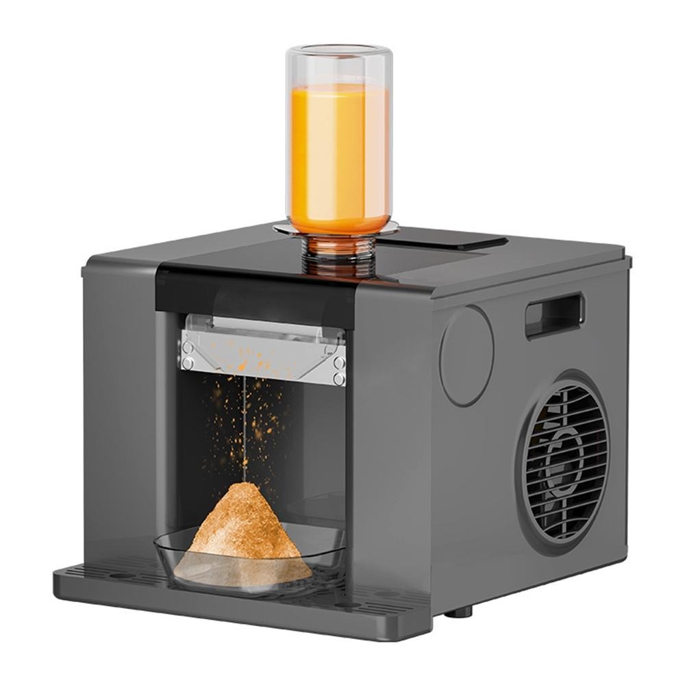 【東日家電】雪花冰機 雪融冰淇淋機 刨冰雪泥機 綿綿冰機 電動雪花機 智慧控制 高效製冰 110V雪花機 製冰機雪泥機-細節圖2