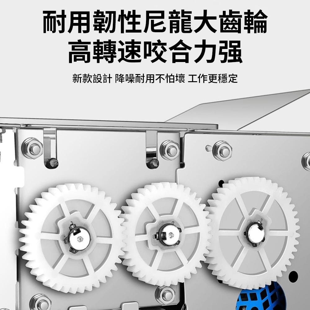 【東日家電】營業用切肉機 110V切菜機 全自動切滷肉切片機 不銹鋼雙切肉機切肉絲切丁切魚片 切豬頭皮機 商用切肉沫切塊-細節圖6
