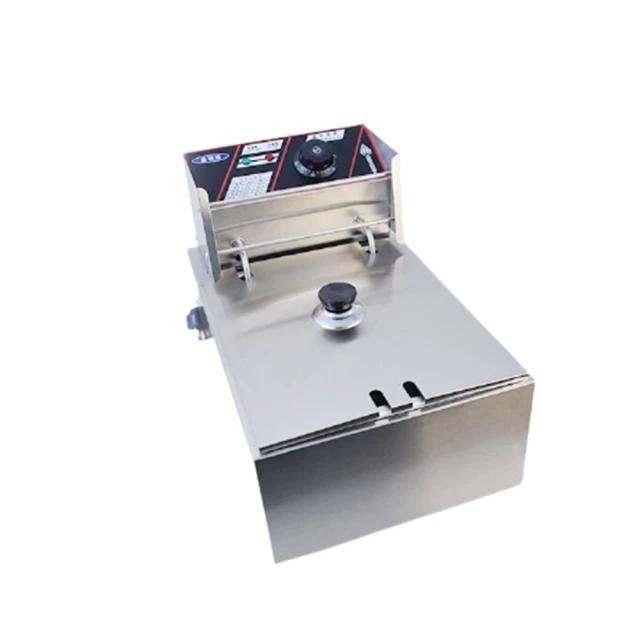 【東日家電】電炸鍋商用單缸大容量 不銹鋼電炸爐 油炸鍋 電炸爐薯條 油炸機 炸雞排 油條機 炸長薯條炸鍋-細節圖2